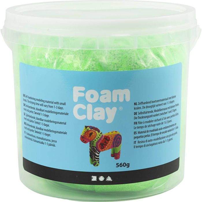 Foam Clay®, vert, 560 gr/ 1 seau