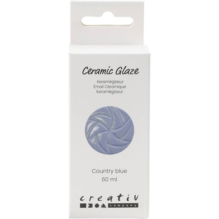 Glaçure Céramique, 984-1101 °C, opaque, Country Blue, 60 ml/ 1 boîte