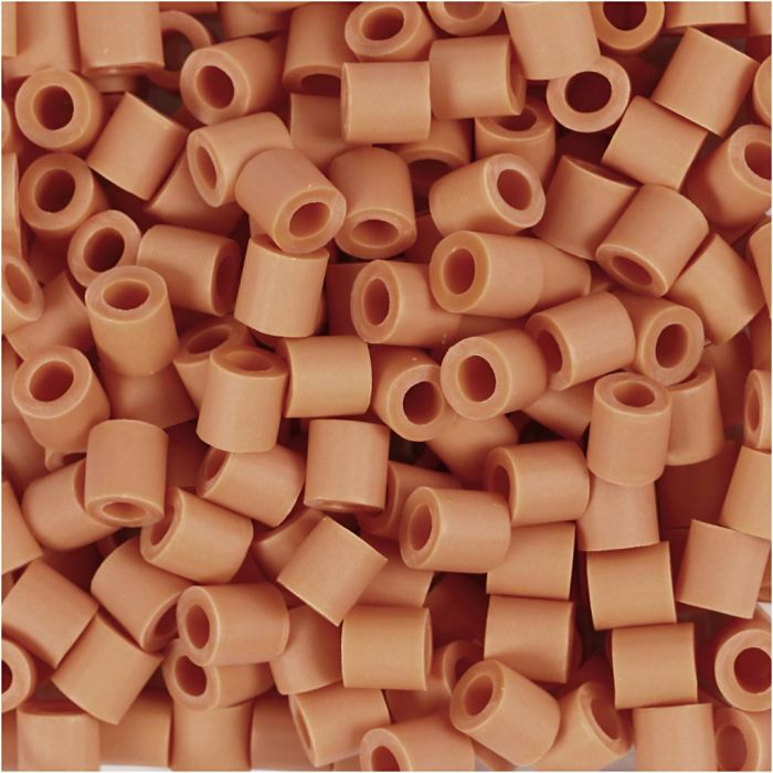 Les Perles NABBI BioBeads, dim. 5x5 mm, diamètre intérieur 2,5 mm, medium, orange, 1000 pièces/ 1 Pq.