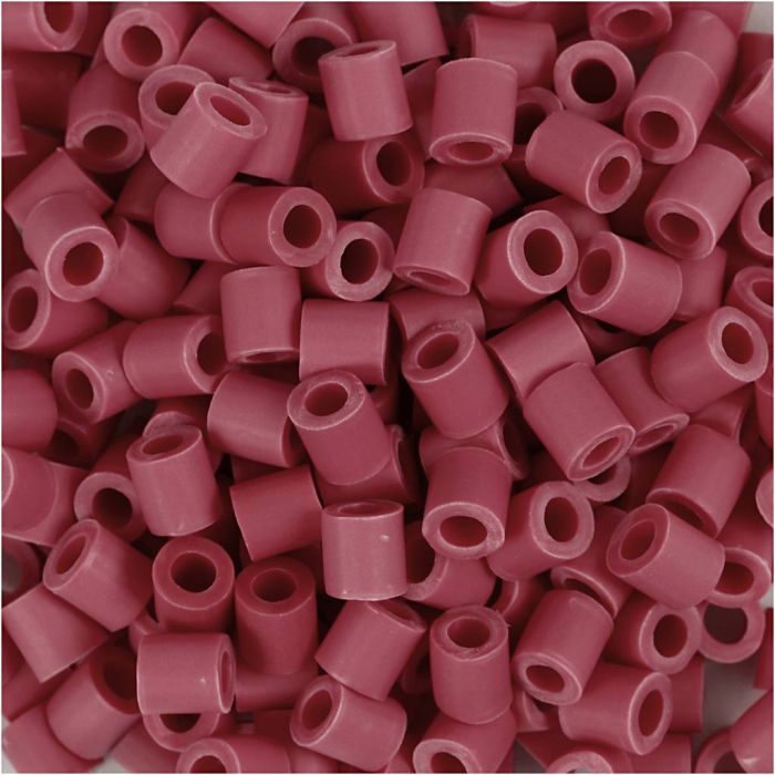 Les Perles NABBI BioBeads, dim. 5x5 mm, diamètre intérieur 2,5 mm, medium, rouge, 1000 pièces/ 1 Pq.