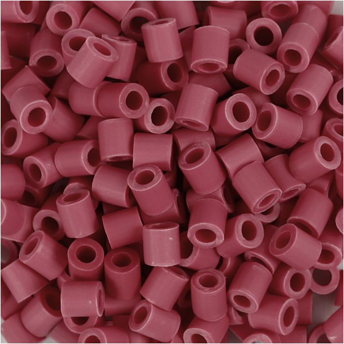 Les Perles NABBI BioBeads, dim. 5x5 mm, diamètre intérieur 2,5 mm, medium, rouge, 3000 pièces/ 1 Pq.