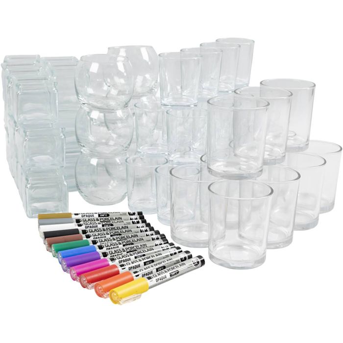 Kit DIY Groupe Bougeoirs, 1 set