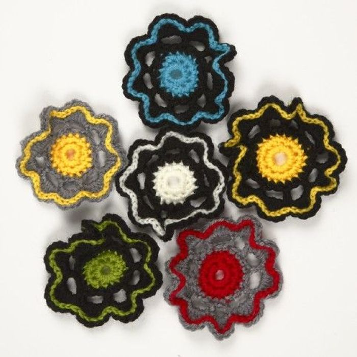 Fleurs au crochet