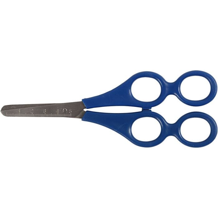 Ciseaux pédagogiques, L : 17 cm, 1 pièce