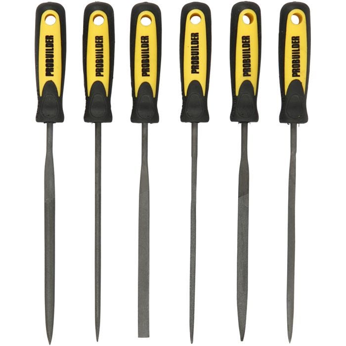 Set de limes, 6 pièces/ 1 set