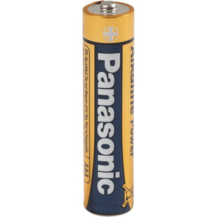 Piles alcalines, AAA, dim. AAA, 10 pièces/ 1 Pq.