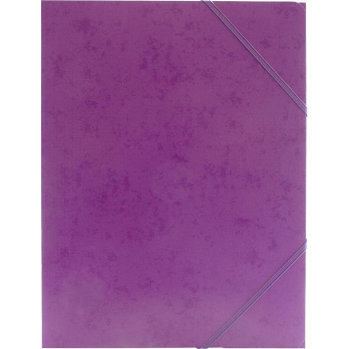 Chemises à élastiques, A4, dim. 22,9×32,4 cm, violet, 1 pièce