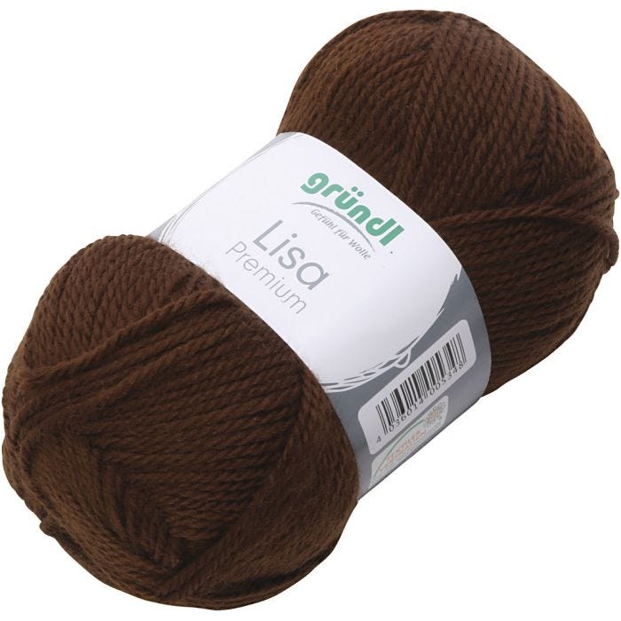 brun, 50 gr/ 1 boule