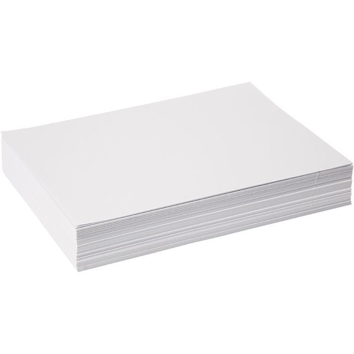 Papier à Dessin, A4, feuille 210x297 mm, 80 gr, blanc, 500 flles/ 1 Pq.