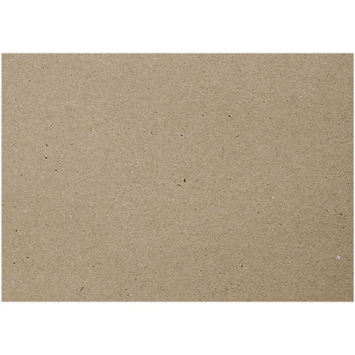 Papier Cartonné Recyclé, A4, feuille 210x297 mm, 100 gr, brun gris, 20 flles/ 1 Pq.