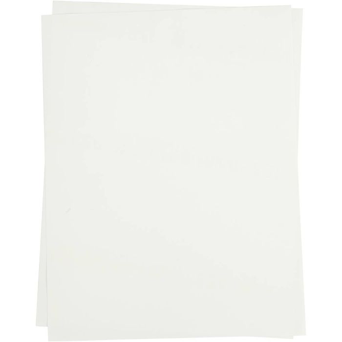 Feuille de papier transfert, feuille 21,5x28 cm, Pour textiles clairs, transparent, 5 flles/ 1 Pq.