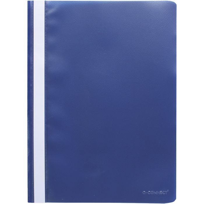 Livrets de présentation en plastique, A4, bleu, 50 pièces/ 1 Pq.