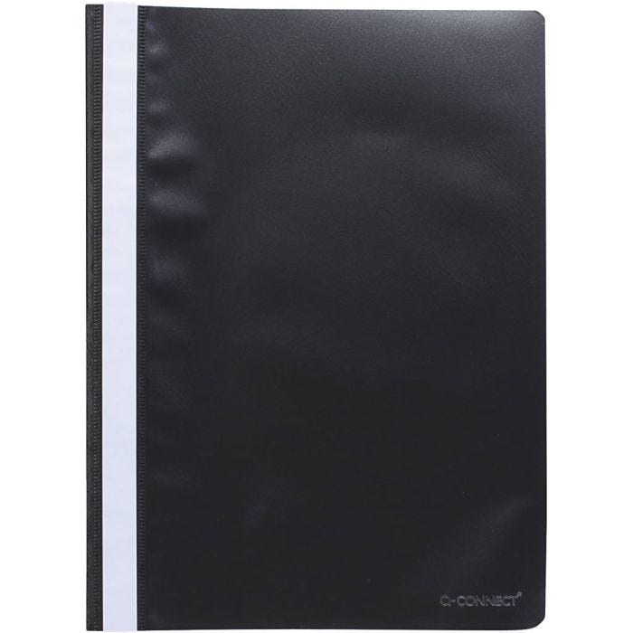 Livrets de présentation en plastique, A4, noir, 1 pièce