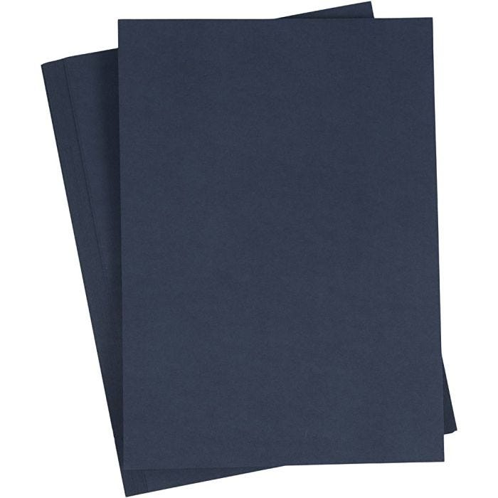 Papier, A4, feuille 210x297 mm, 110 gr, bleu, 20 pièces/ 1 Pq.