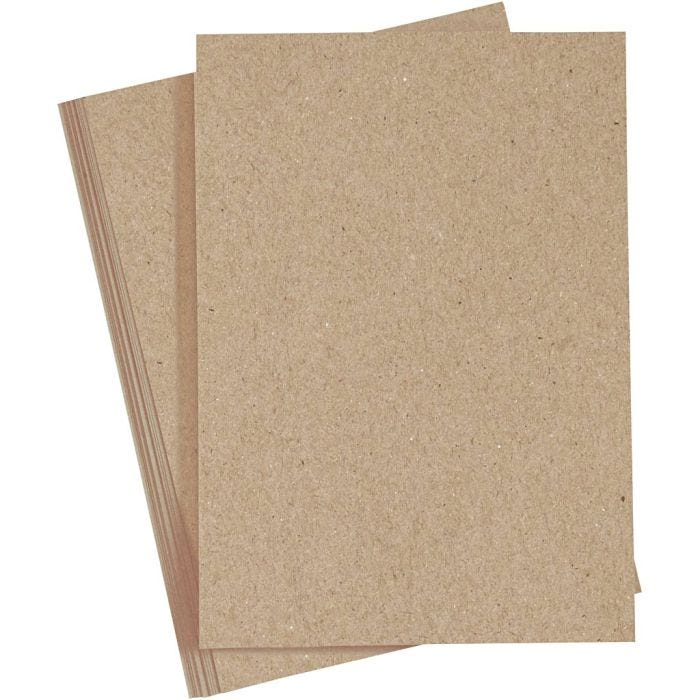 Papier, A4, feuille 210x297 mm, 120 gr, naturel, 20pièces/ 1 Pq.