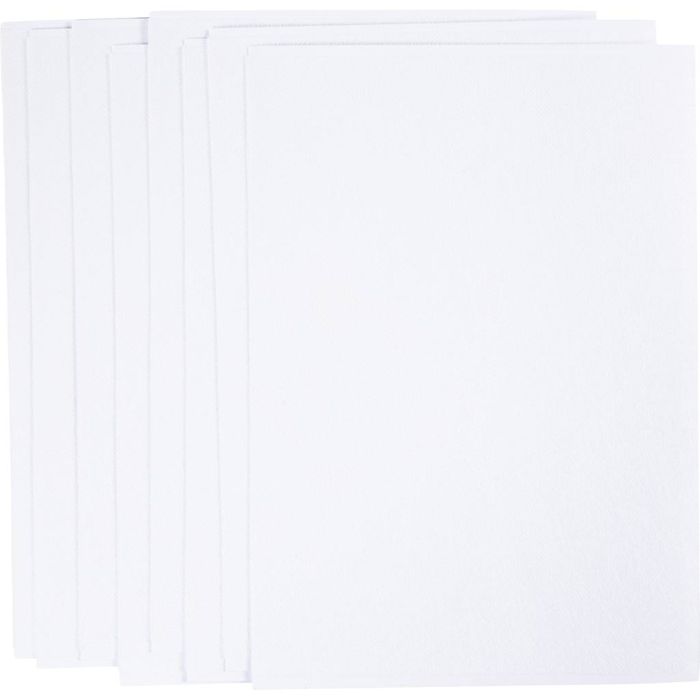 Feuille de broderie hydrosolubles, A5, feuille 148,5x210 mm, blanc, 24 flles/ 1 Pq.