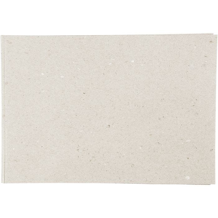 Papier Kraft, A4, feuille 210x297 mm, 135 gr, brun gris, 20 flles/ 1 Pq.