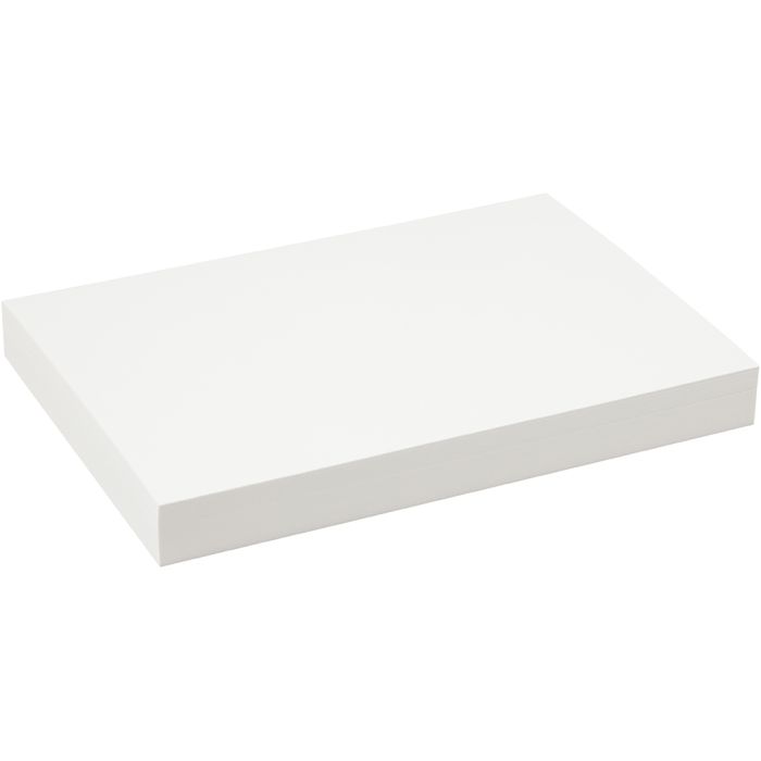 Papier aquarelle, A4, feuille 210x297 mm, 200 gr, blanc, 100 flles/ 1 Pq.