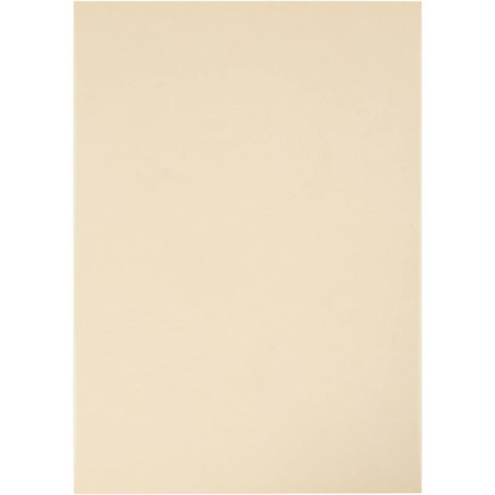 Papier vélin, A4, 210x297 mm, 100 gr, naturel, 10 flles/ 1 Pq.