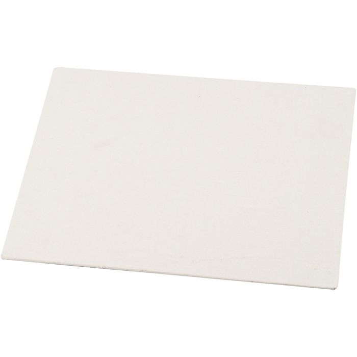Panneau en toile, A3, dim. 29,7x42 cm, ép. 3 mm, 280 gr, blanc, 1 pièce