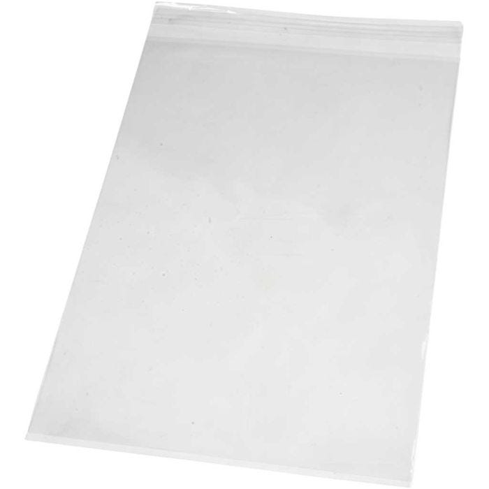 Sachet Cellophane, H : 31,2 cm, L : 22,5 cm, ép. 25 my, 200 pièces/ 1 Pq.