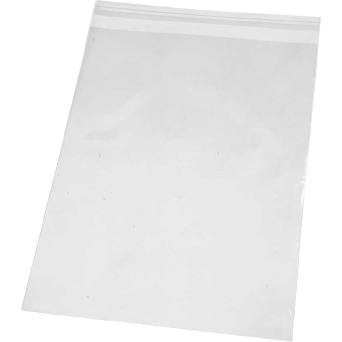 Sachet Cellophane, H : 25,3 cm, L : 18 cm, ép. 25 my, 200 pièces/ 1 Pq.