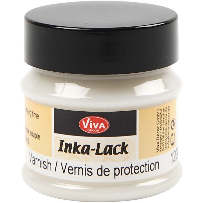 Vernis Inka-Gold, transparent, 45 ml/ 1 boîte