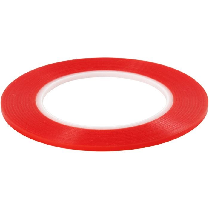 Power tape double-face, L : 3 mm, 25 m/ 1 rouleau