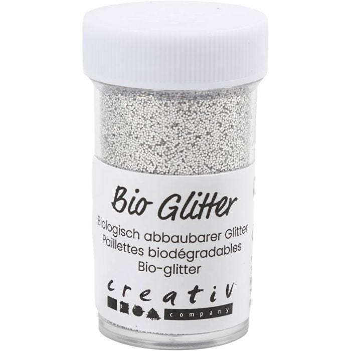 Biopaillettes, argent, 27 ml/ 1 boîte