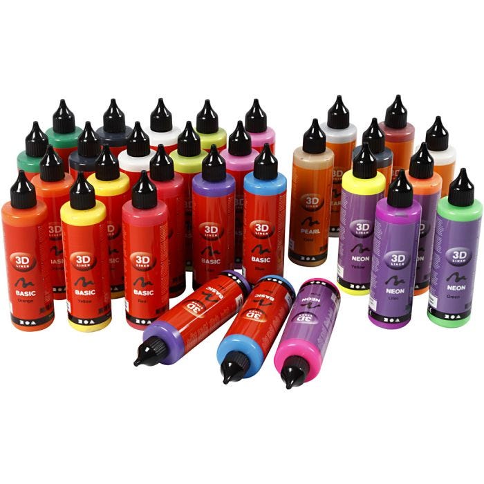 3D Liner - Assortiment, 30x100 ml/ 1 Pq.