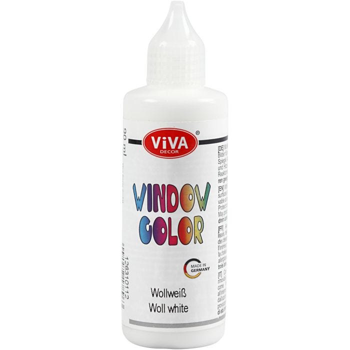 Window Color, blanc, 90 ml/ 1 flacon