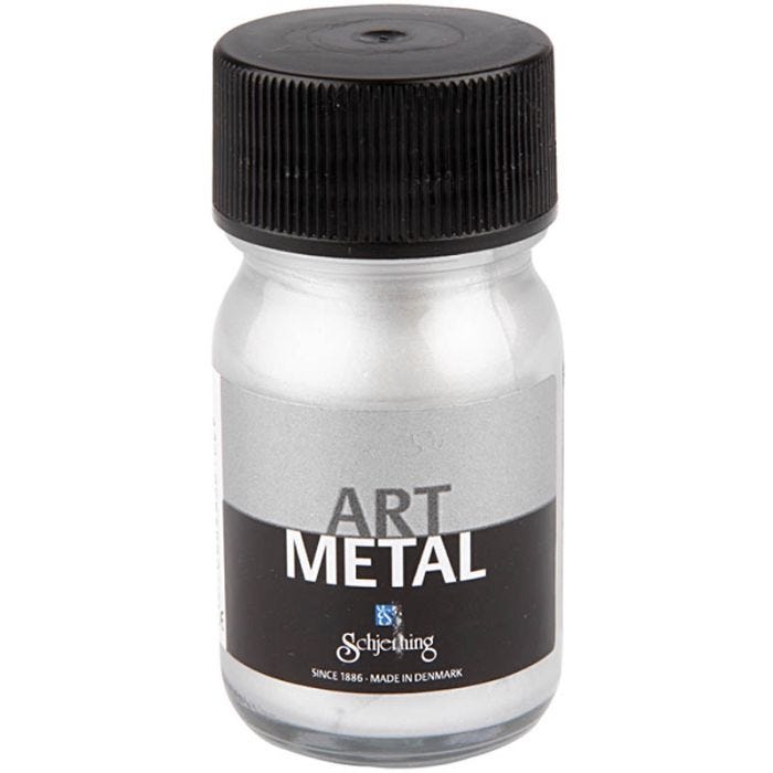Peinture Acrylique Métallisée, argent(5110), 30ml/ 1 flacon