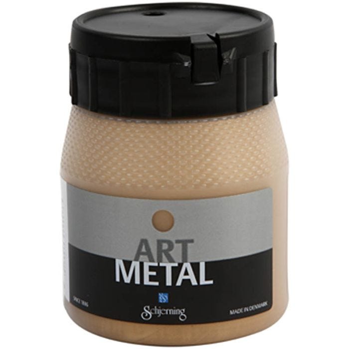 Peinture Acrylique Métallisée, or moyen(5104), 250ml/ 1 flacon