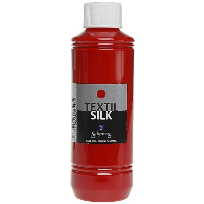 Textil Silk, rouge carmin, 250 ml/ 1 flacon