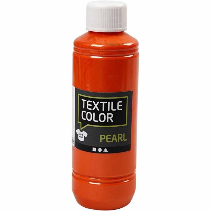 Textile Color, nacré, orange, 250 ml/ 1 flacon