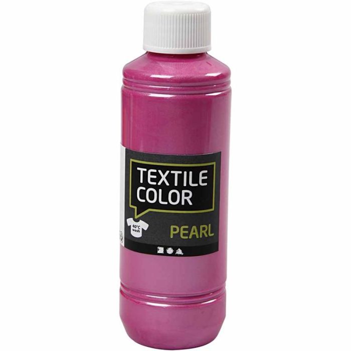 Textile Color, nacré, cyclamen, 250 ml/ 1 flacon