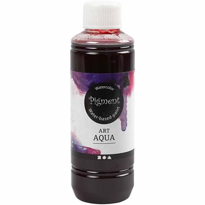 Aquarelle Art Aqua Pigment, rouge, 250 ml/ 1 flacon