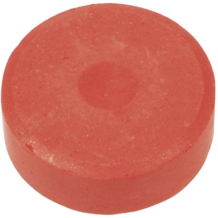 Pastilles aquarelles, H : 16 mm, d 44 mm, rouge, 6 pièces/ 1 Pq.