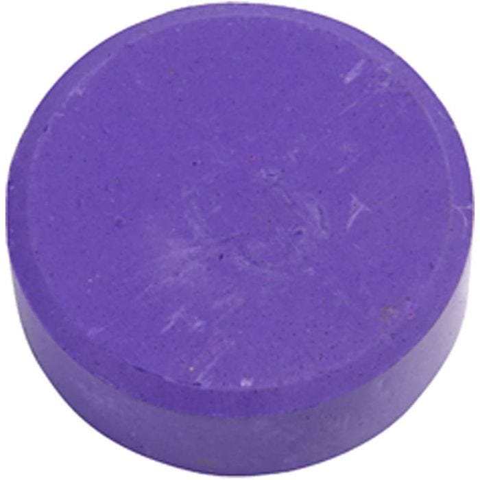 Pastilles aquarelles, H : 16 mm, d 44 mm, violet, 6 pièces/ 1 Pq.
