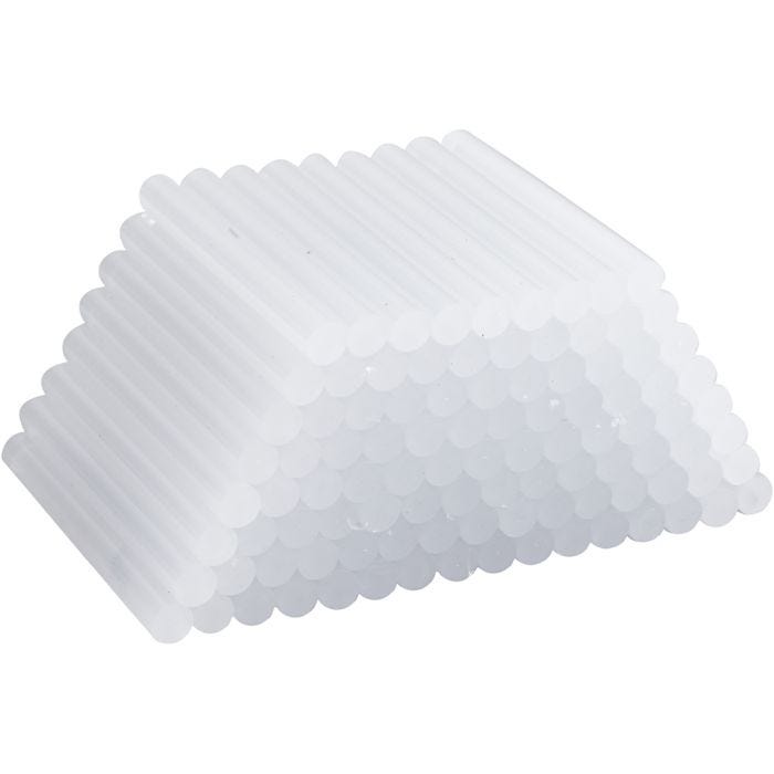 Bâtons de colle Maxi, L : 10 cm, d 11 mm, 100 pièces/ 1 Pq.