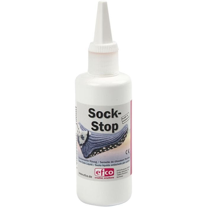 Antidérapant Sock-Stop, blanc cassé, 100 ml/ 1 flacon