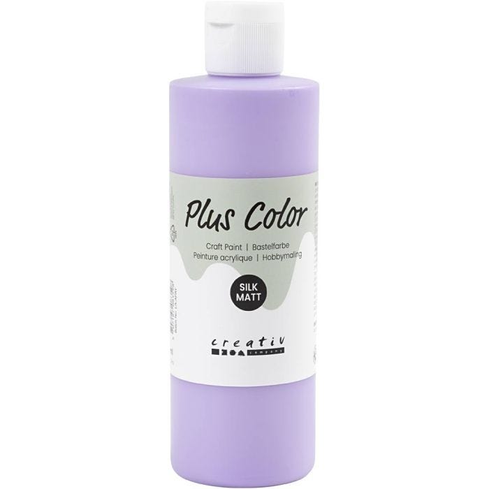 Peinture Acrylique Plus Color, violet, 250ml/ 1 flacon