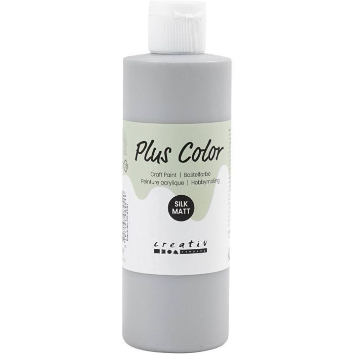 Peinture Acrylique Plus Color, rain grey, 250ml/ 1 flacon