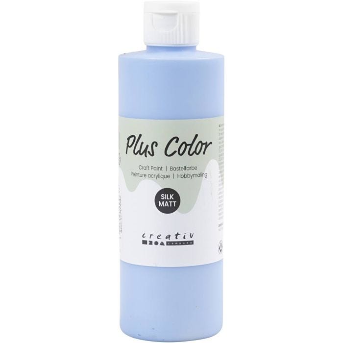 Peinture Acrylique Plus Color, bleu ciel, 250ml/ 1 flacon