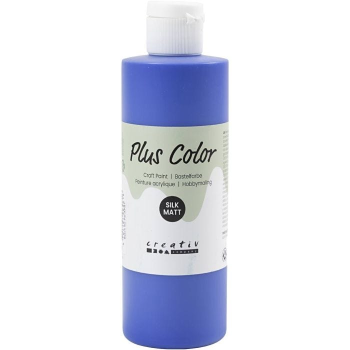 Peinture Acrylique Plus Color, ultra marine, 250ml/ 1 flacon