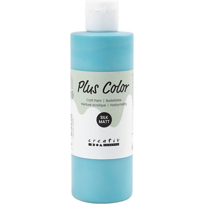 Peinture Acrylique Plus Color, turquoise, 250 ml/ 1 flacon