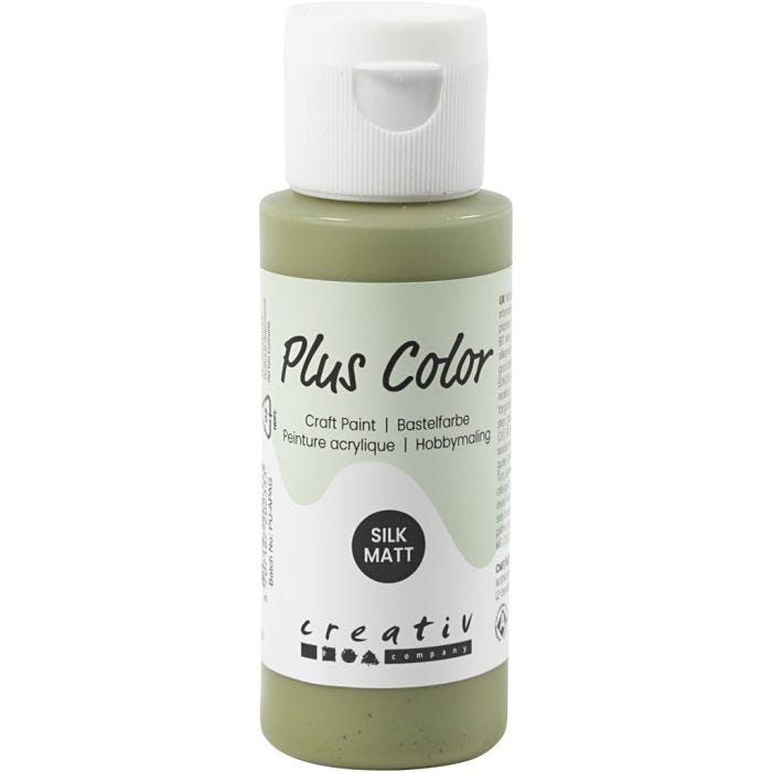Peinture Acrylique Plus Color, eucalyptus, 60ml/ 1 flacon