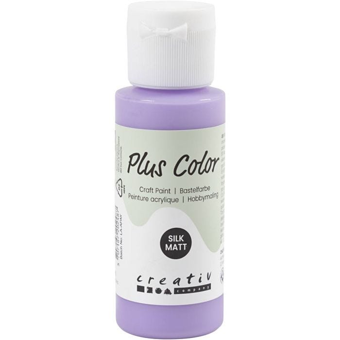 Peinture Acrylique Plus Color, violet, 60 ml/ 1 flacon