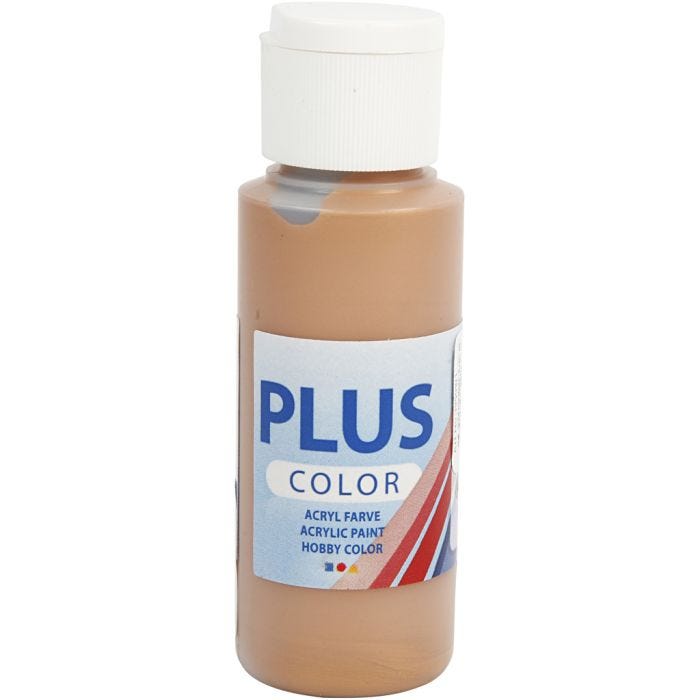 Peinture Acrylique Plus Color, bronze, 60ml/ 1 flacon