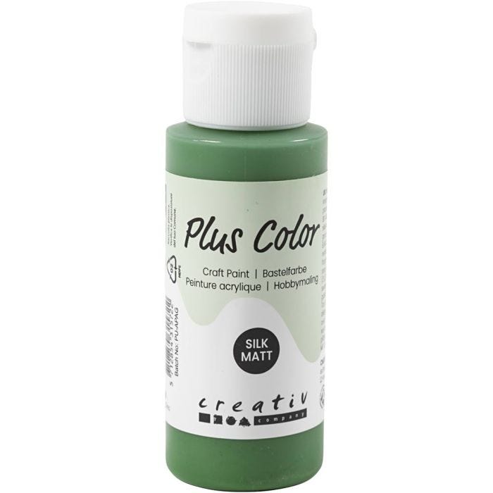 Peinture Acrylique Plus Color, forrest green, 60 ml/ 1 flacon